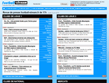 Tablet Screenshot of football-stream.fr